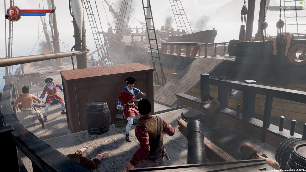 Українська Corsairs Legacy отримала велике оновлення гри. Значно розширили сюжет і варіанти кораблів з екіпажем