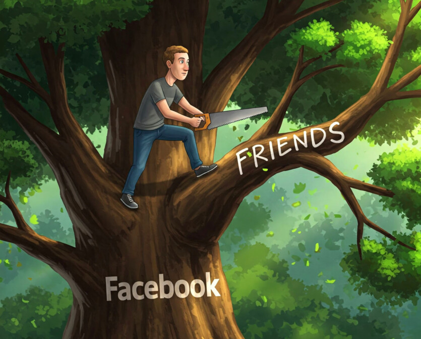 З Facebook могли зникнути всі друзі — всередині «божевільного» плану Цукерберга