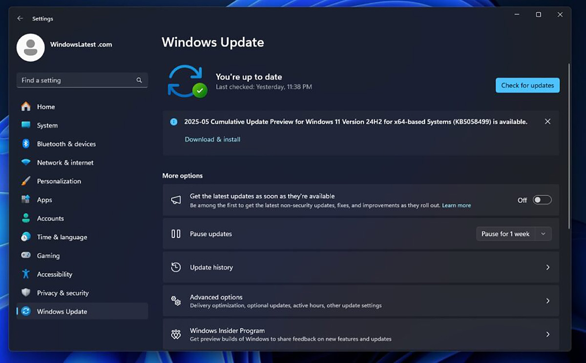 Оновлення Windows 11 покращує продуктивність в іграх — ліквідовані витоки пам’яті та лаги