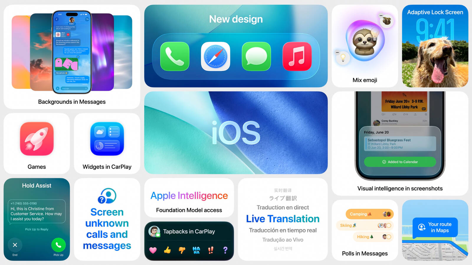 Apple представила iOS 26 — новий дизайн та багато покращень для iPhone 11 та новіших